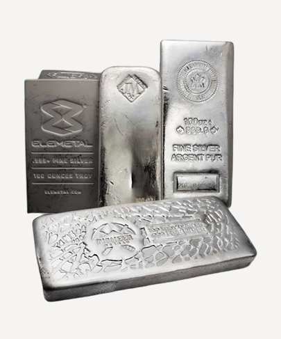 100 oz Silver Bar - Secondary Market